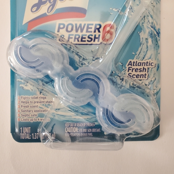 Lysol Power & Fresh 6 Automatic Toilet Bowl Cleaner, Atlantic Fresh, 1ct. - Picture 7 of 7